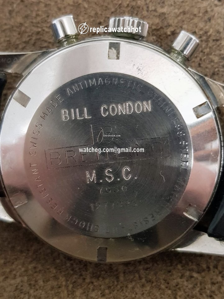 Breitling Mens watch Unisex Manual winding Steel 7650 5