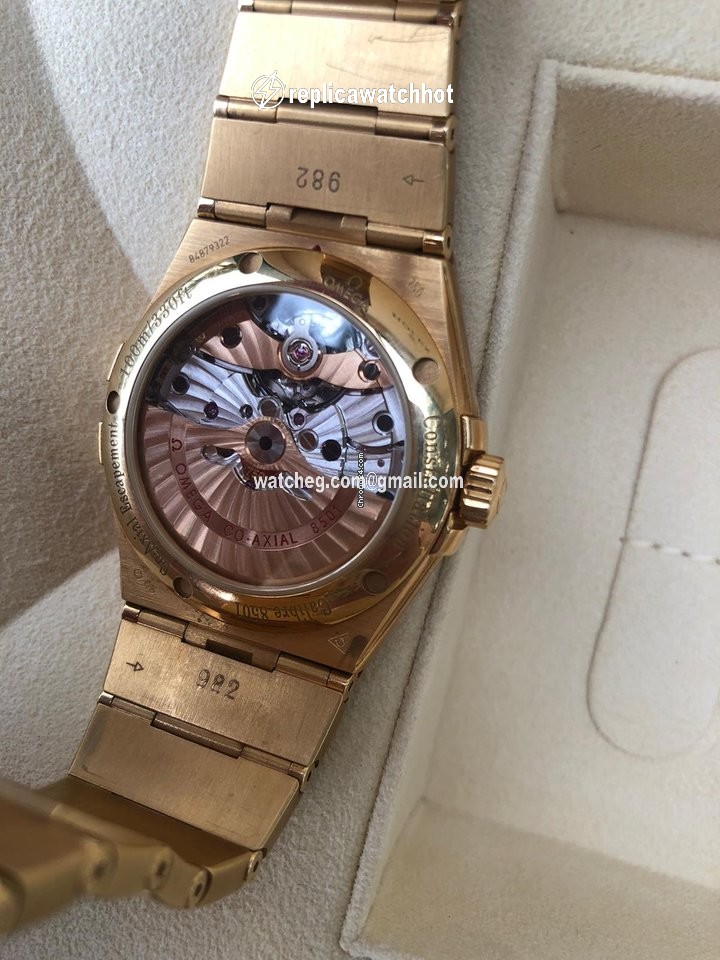 Omega Constellation Men Mens watch Unisex Automatic Rose gold 123.50.38.21.02.001 5