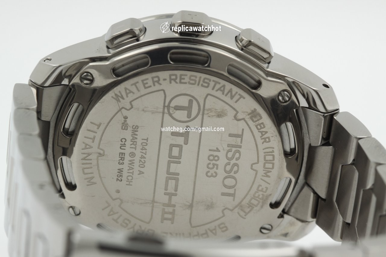 Tissot T-Touch II Mens watch Unisex Quartz Titanium T047420A 5