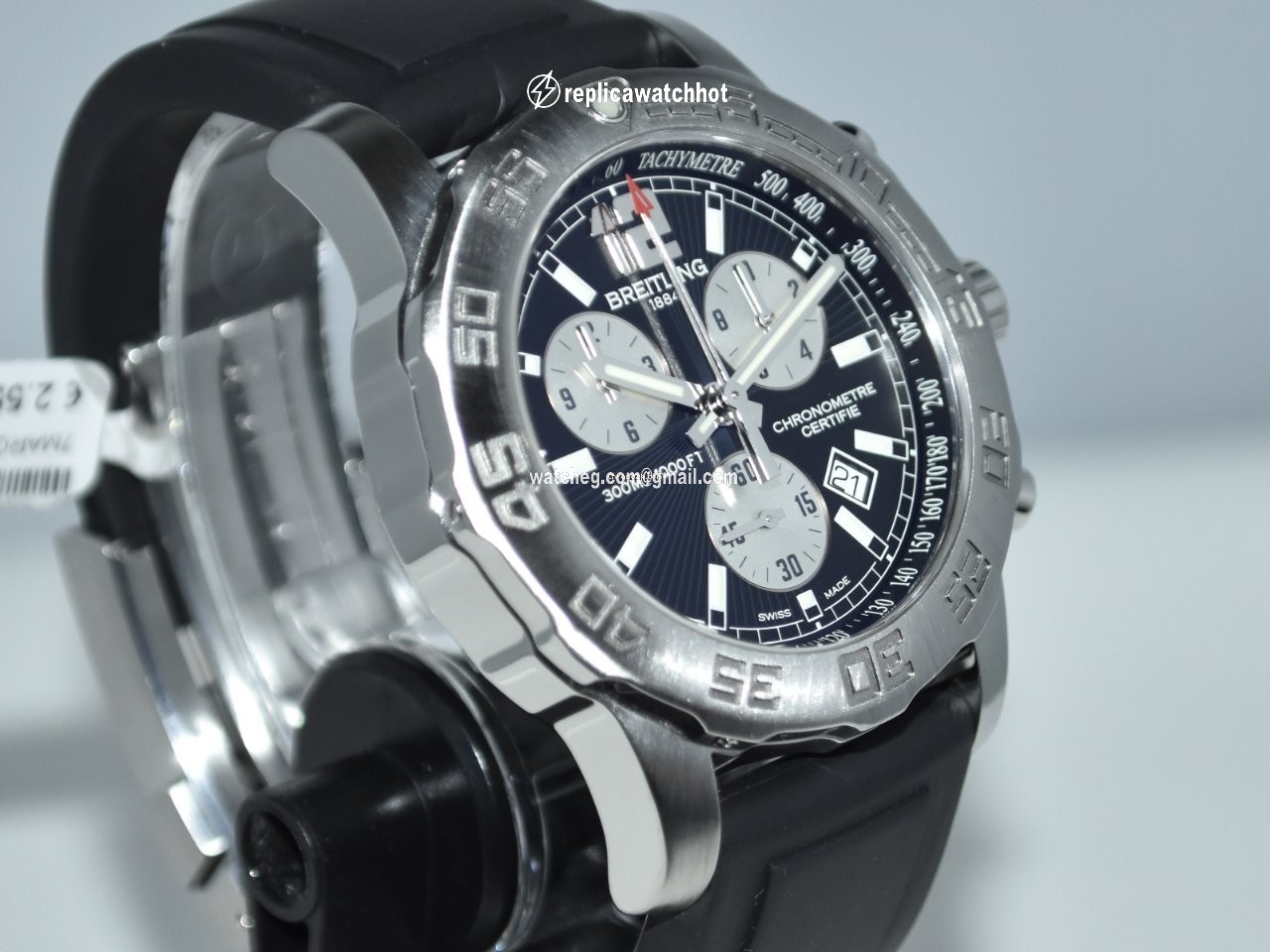 Breitling Colt Chronograph II Mens watch Unisex Quartz Steel A7338710 BB49 5