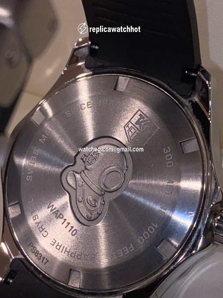TAG Heuer Aquaracer 300M Mens watch Unisex Quartz Steel WAP1110.FT6029 5