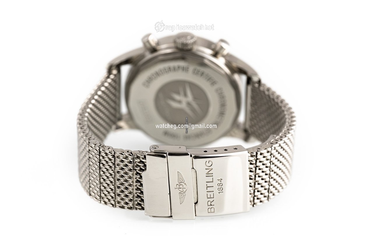 Breitling Transocean Chronograph 38 Mens watch Unisex Automatic Steel A4131012 BC06 5