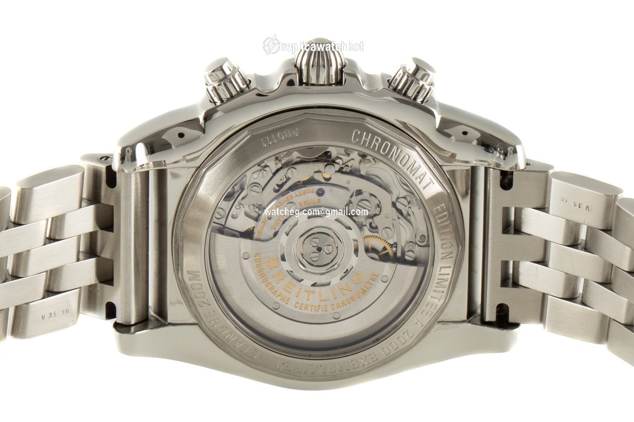 Breitling Chronomat 44 Mens watch Unisex Automatic Steel AB0111 5