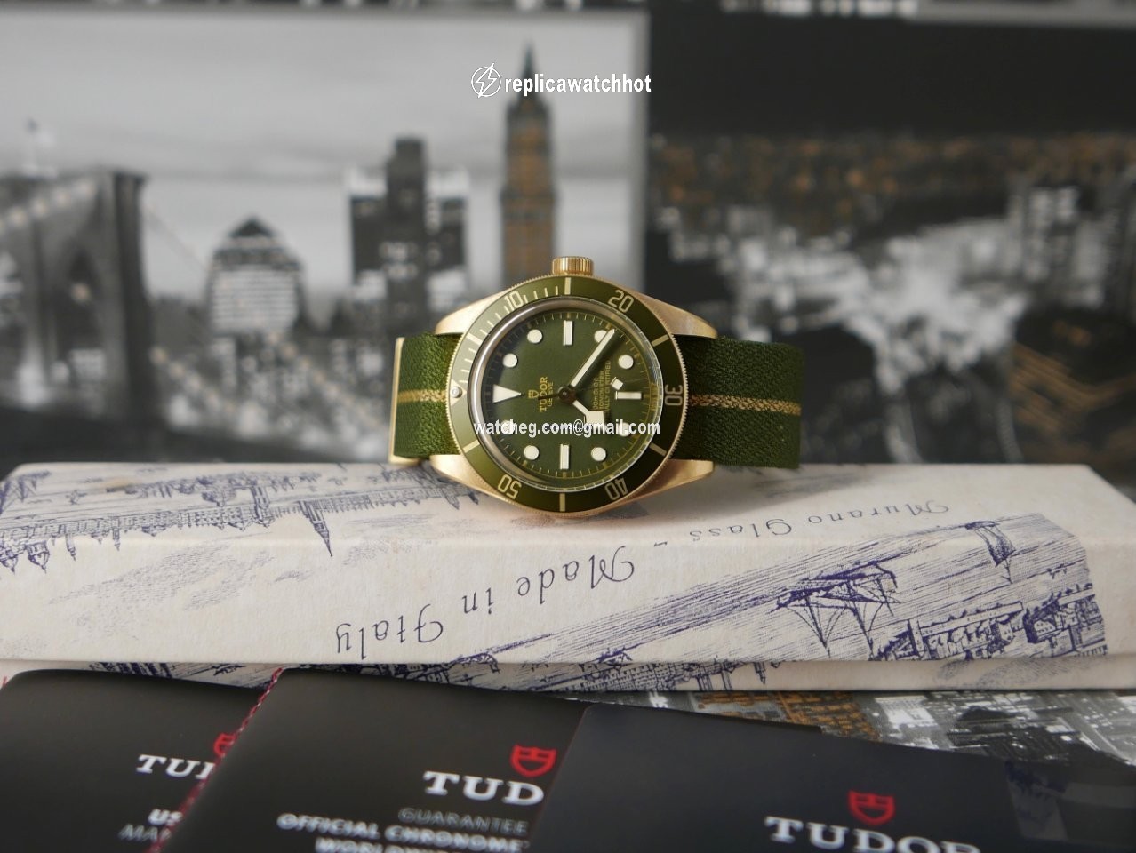 Tudor Black Bay Mens watch Unisex Automatic Yellow gold M79018V-0001 5