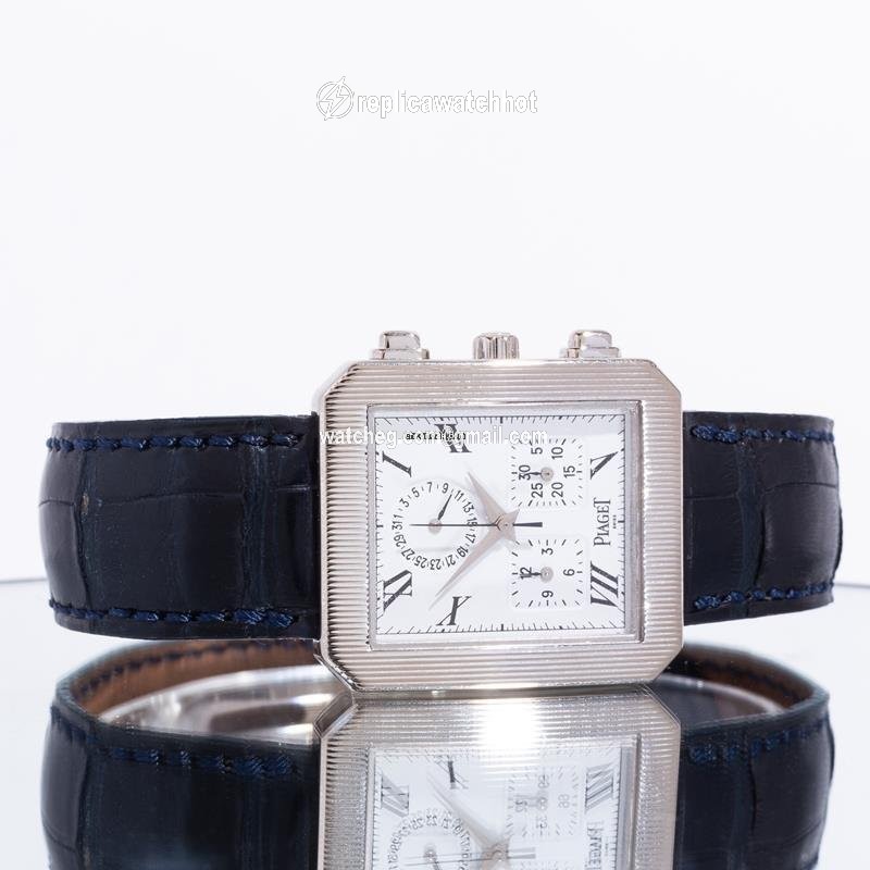 Piaget Mens watch Unisex Quartz White gold 14254 5