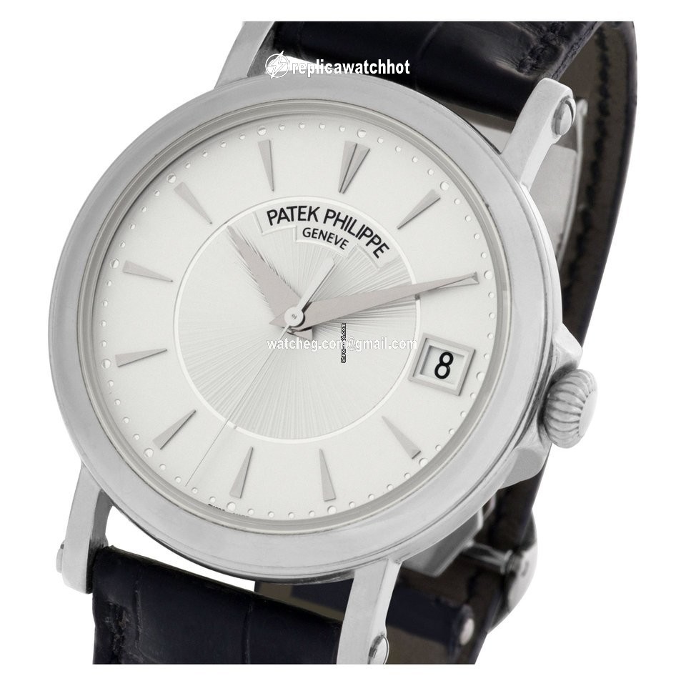 Patek Philippe Calatrava Mens watch Unisex Automatic White gold 5153G 5