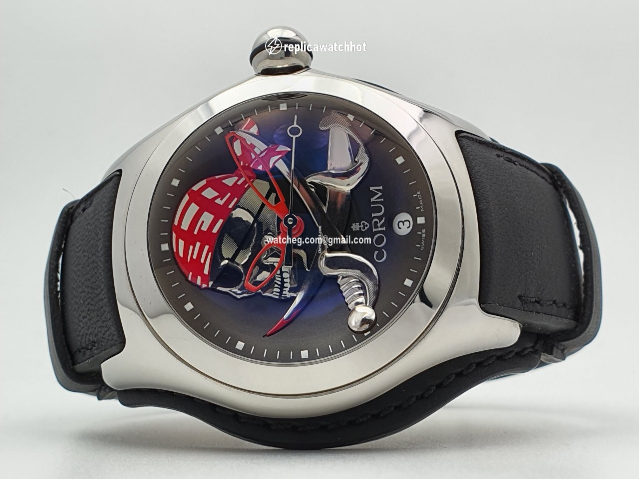 Corum Bubble Mens watch Unisex Automatic Steel 082.150.20 5
