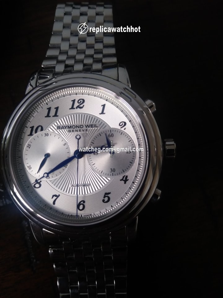 Raymond Weil Maestro Mens watch Unisex Automatic Steel 4830-STC-05659 5