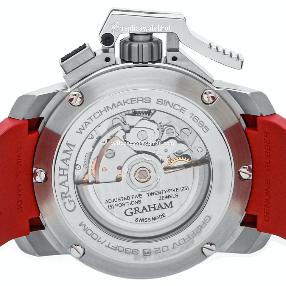 Graham Chronofighter Oversize Mens watch Unisex Automatic Steel 2CCAS.R01A 5