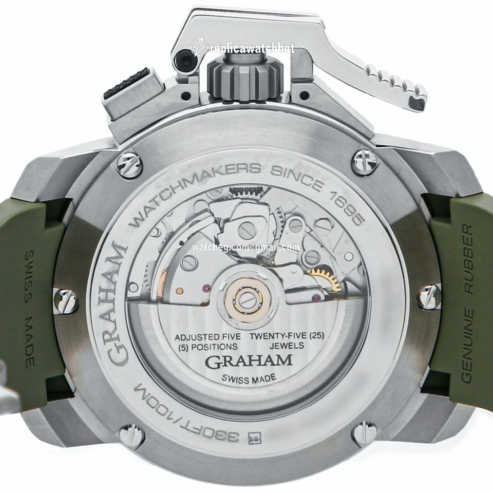 Graham Chronofighter Oversize Mens watch Unisex Automatic Steel 2CCAS.G03A 5