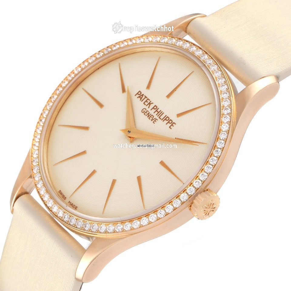 Patek Philippe Calatrava Womens watch Manual winding Rose gold 4897R-010 5
