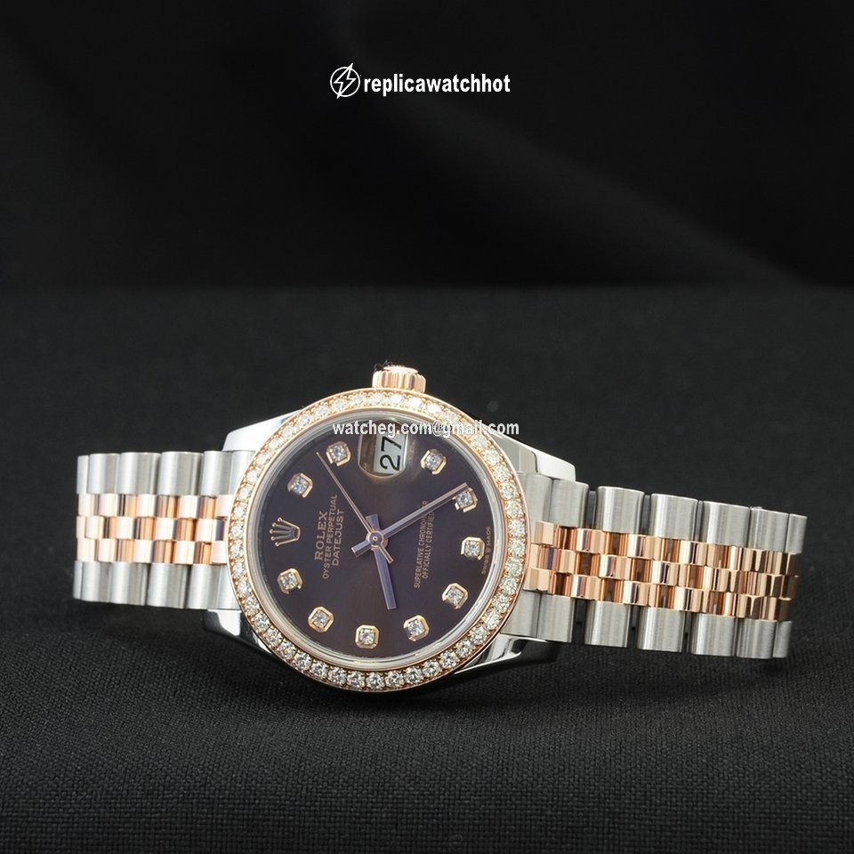 Rolex Datejust 31 Womens watch Gold Steel Automatic 278381RBR 5