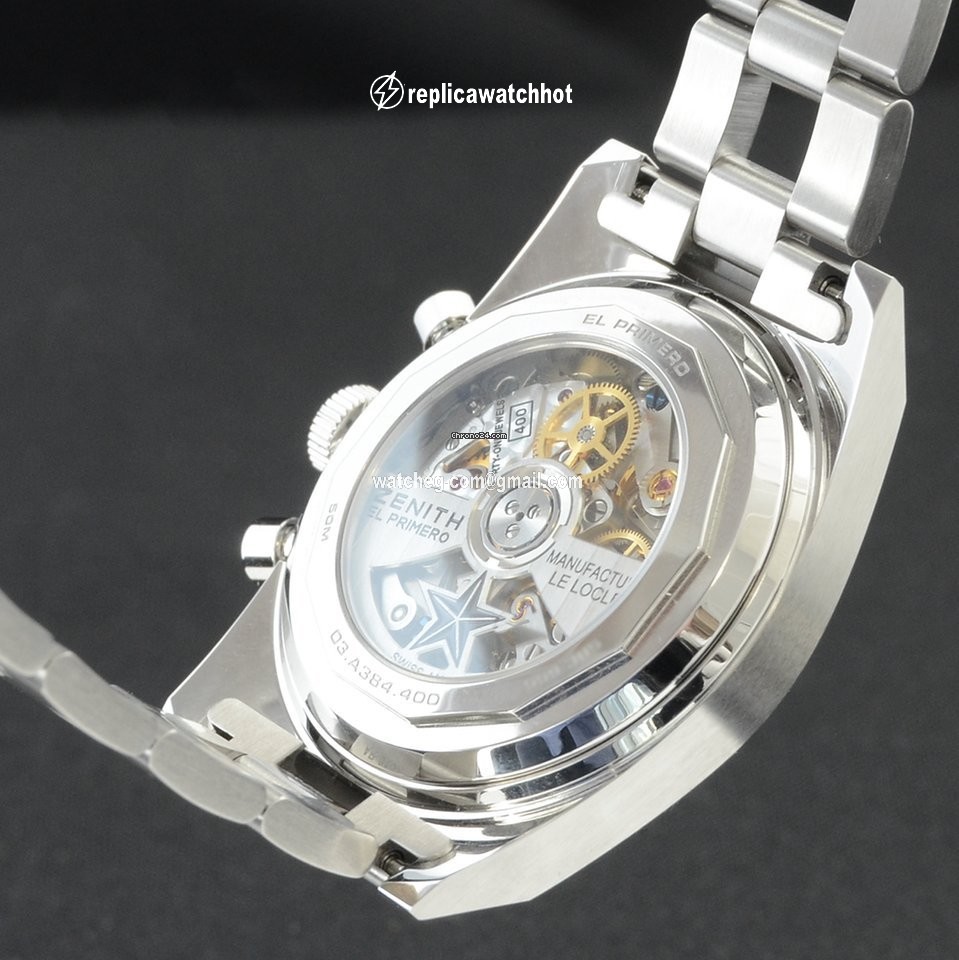 Zenith El Primero Chronomaster Mens watch Unisex Automatic Steel 03.A384.400 21.M384 5