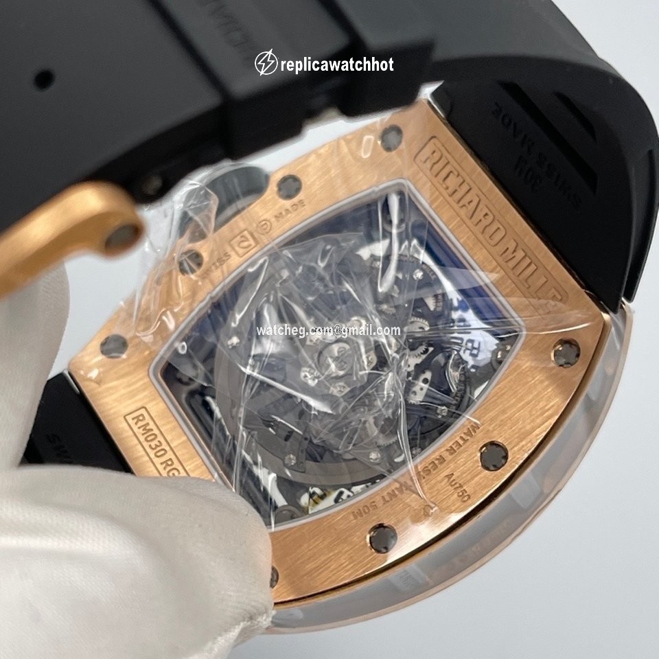Richard Mille RM 030 Mens watch Unisex Rose gold RM30 5