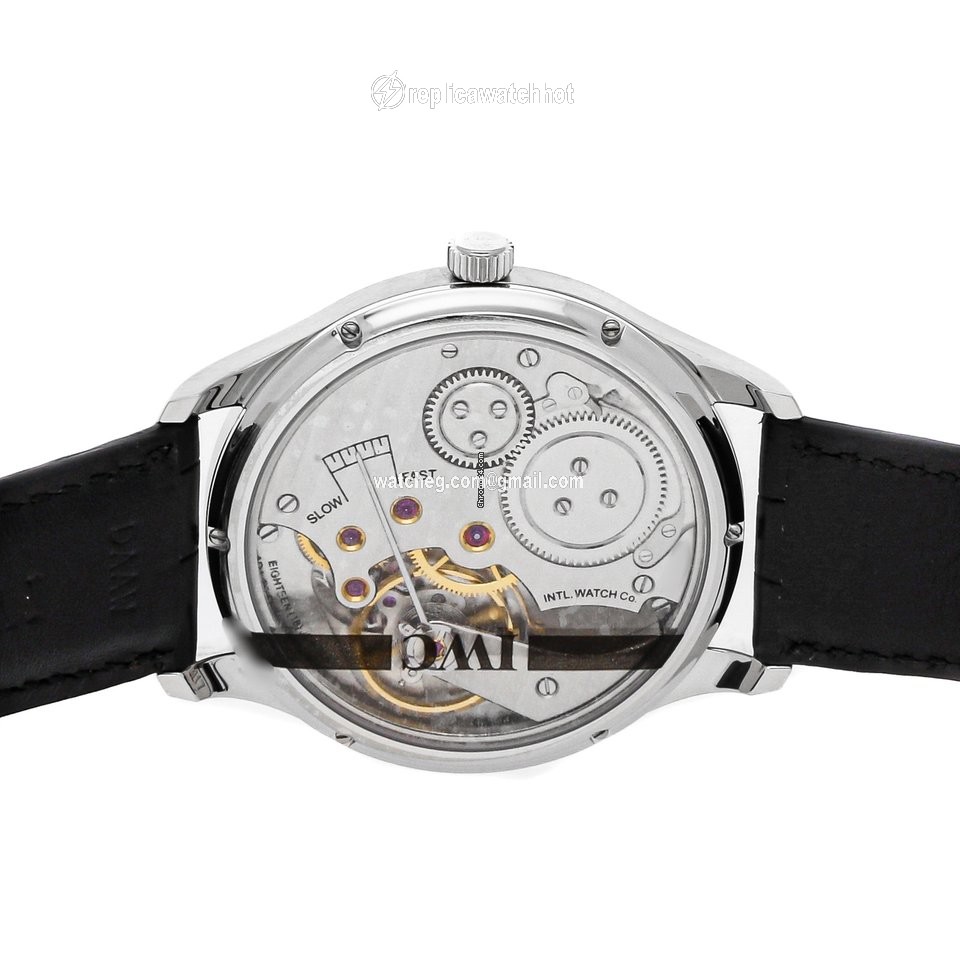 IWC Portuguese Hand-Wound Mens watch Unisex Manual winding Steel IW5454-04 5