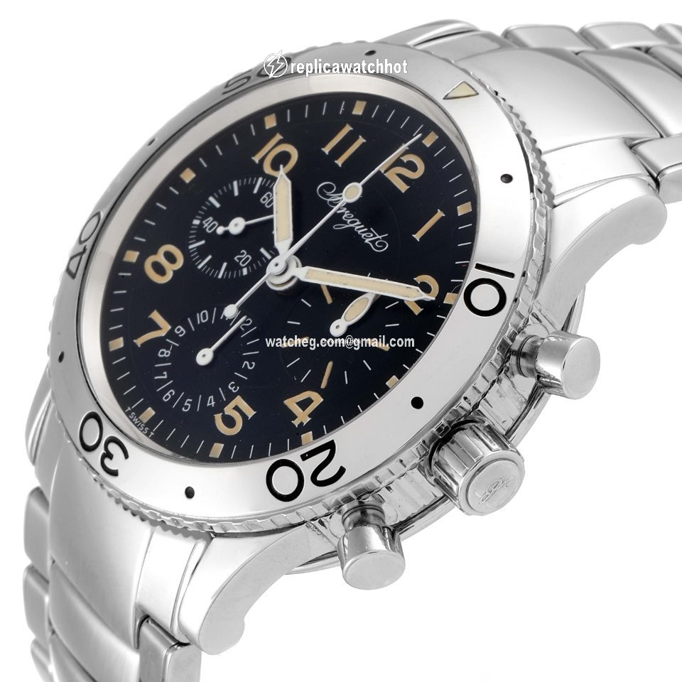 Breguet Type XX - XXI - XXII Mens watch Unisex Automatic Steel 3800ST 92 9W6 5
