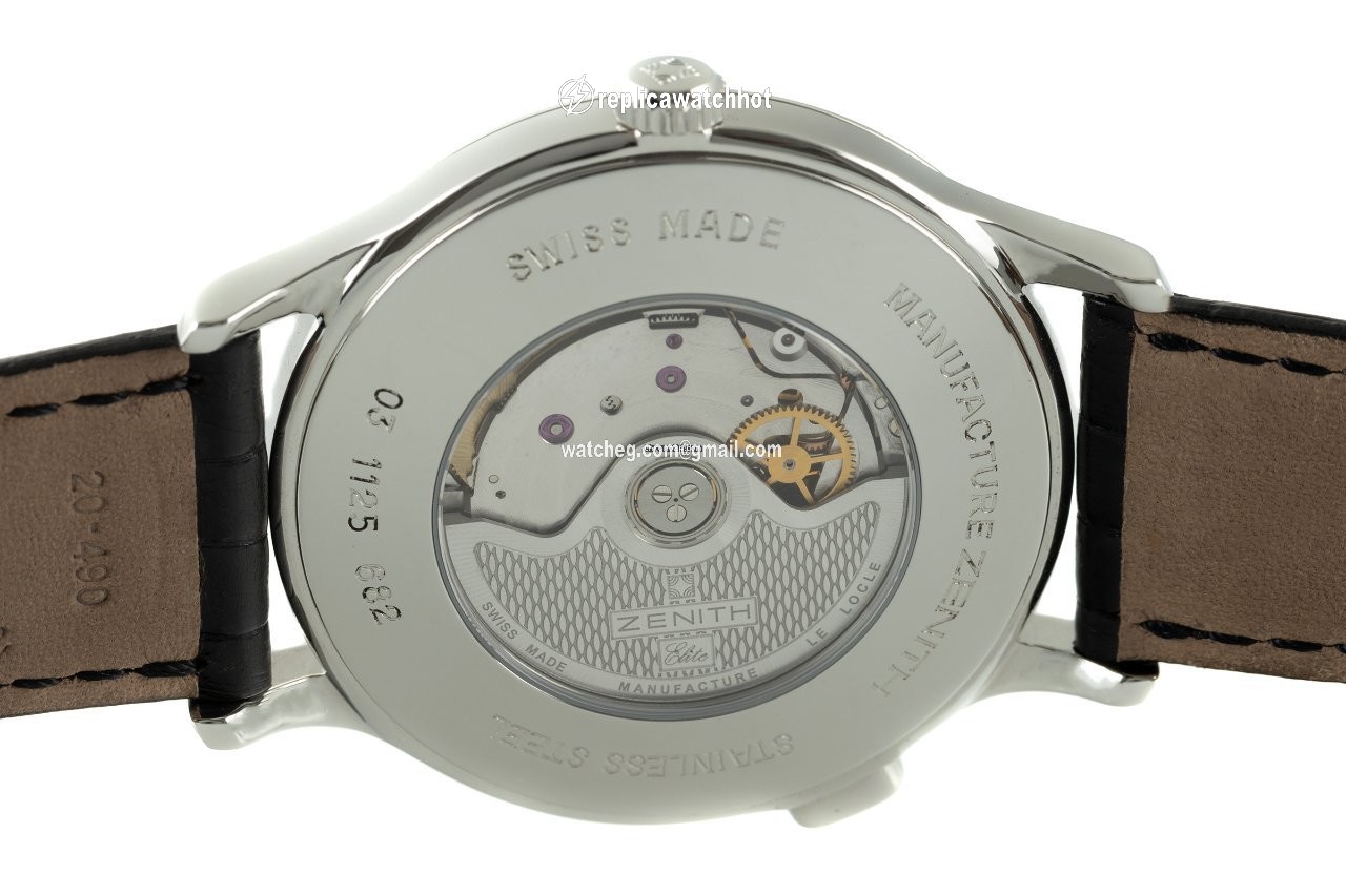 Zenith Elite Dual Time Mens watch Unisex Automatic Steel 03.1125.682 5