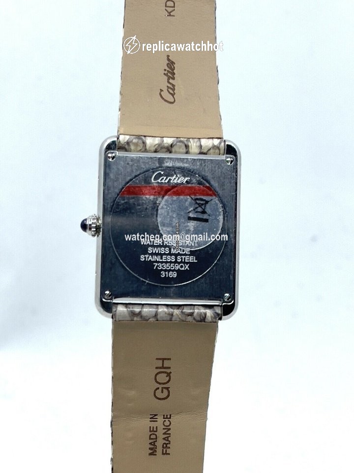 Cartier Tank Solo Quartz Steel W5200021 5