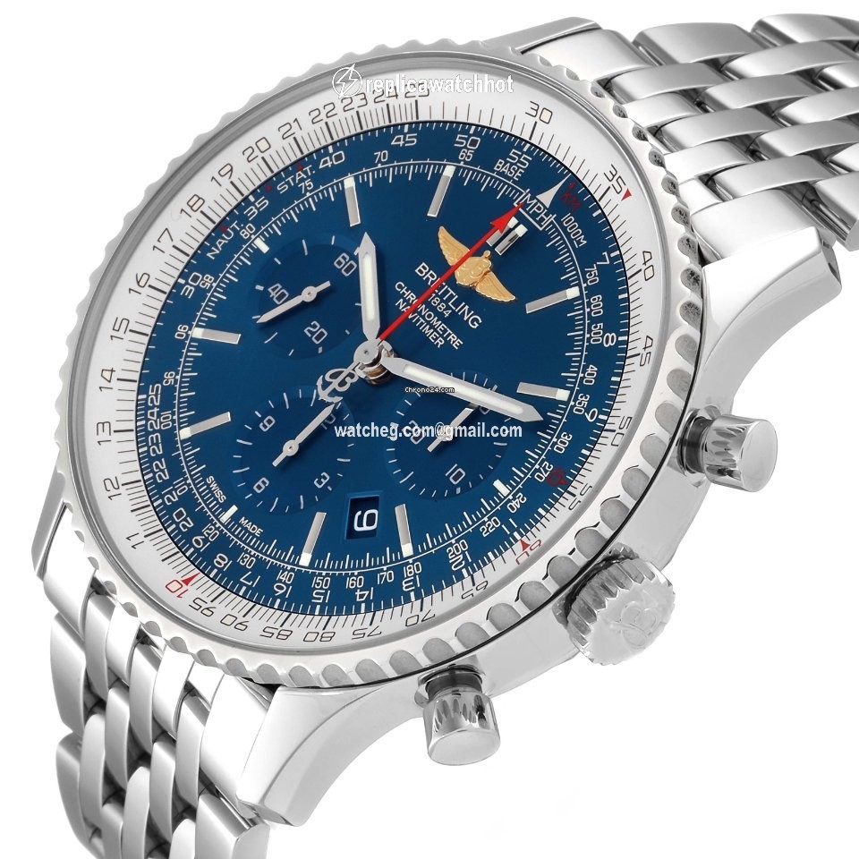 Breitling Navitimer 01 (46 MM) Mens watch Unisex Automatic Steel AB012721-C889-453A 5