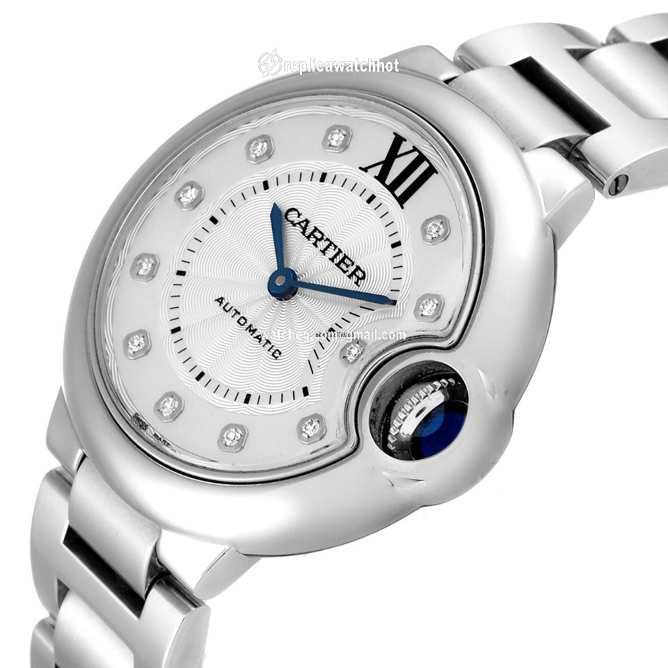 Cartier Ballon Bleu 33mm Womens watch Automatic Steel WE902074 5
