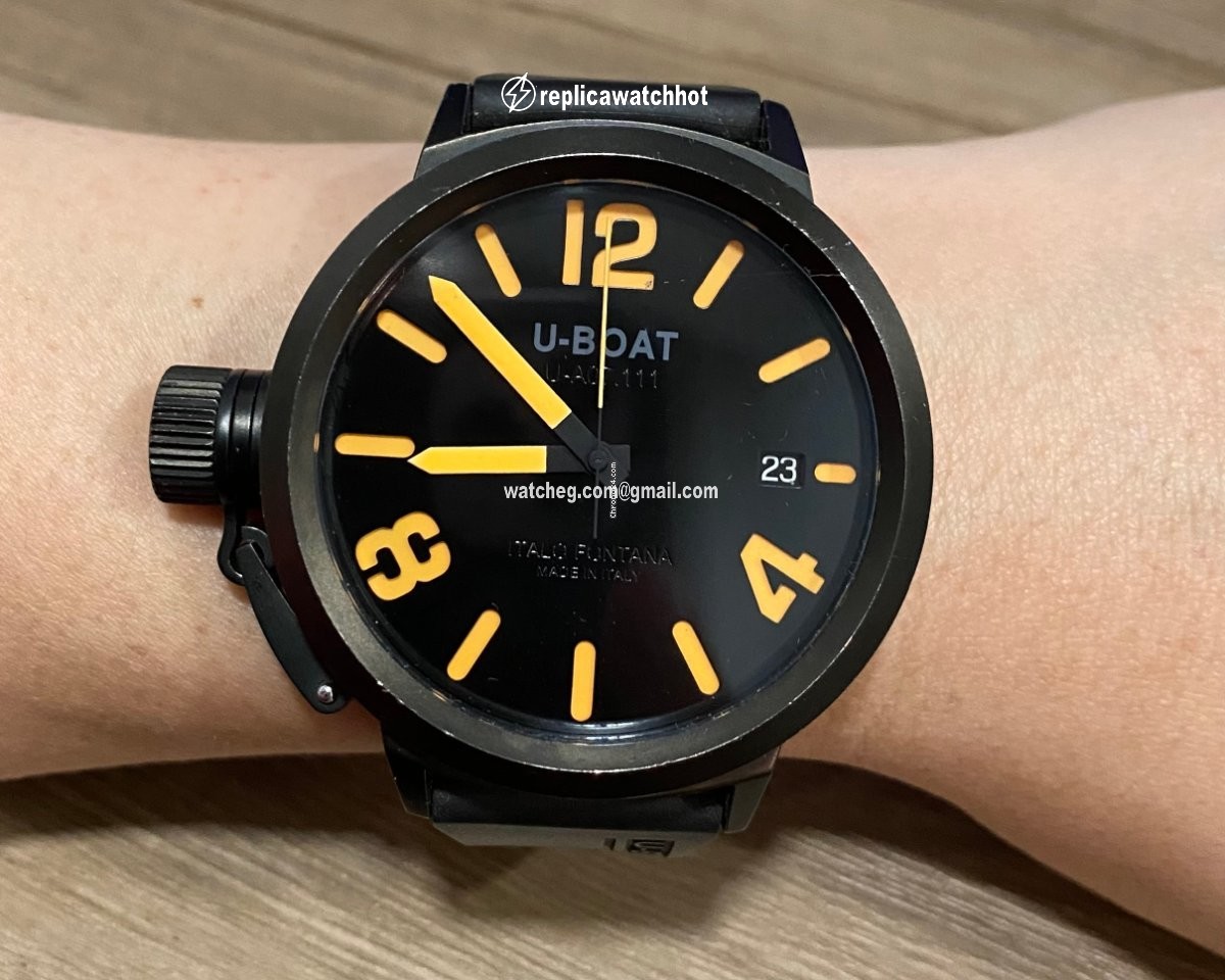 U-Boat Flightdeck Mens watch Unisex Automatic Steel A07111 5