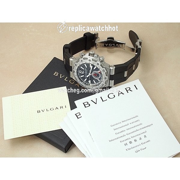 Bulgari Automatic Steel GMT DP42SGMT 5