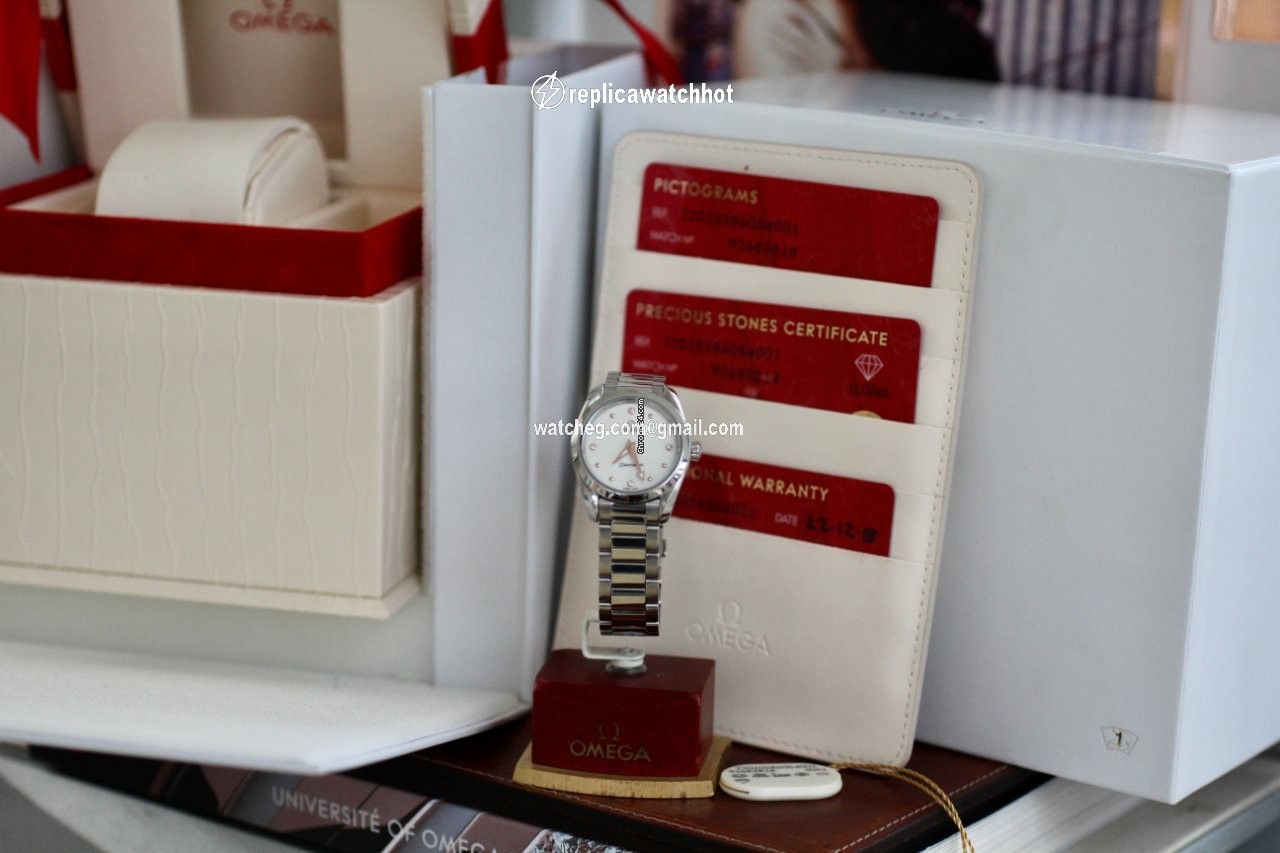 Omega Seamaster Aqua Terra Womens watch Quartz Steel 220.10.28.60.54.001 5