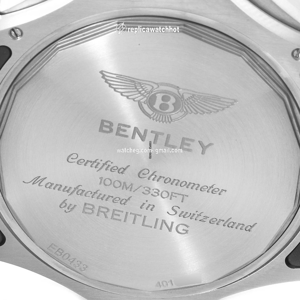 Breitling Bentley B04 GMT Mens watch Unisex Automatic Titanium EB0433 5