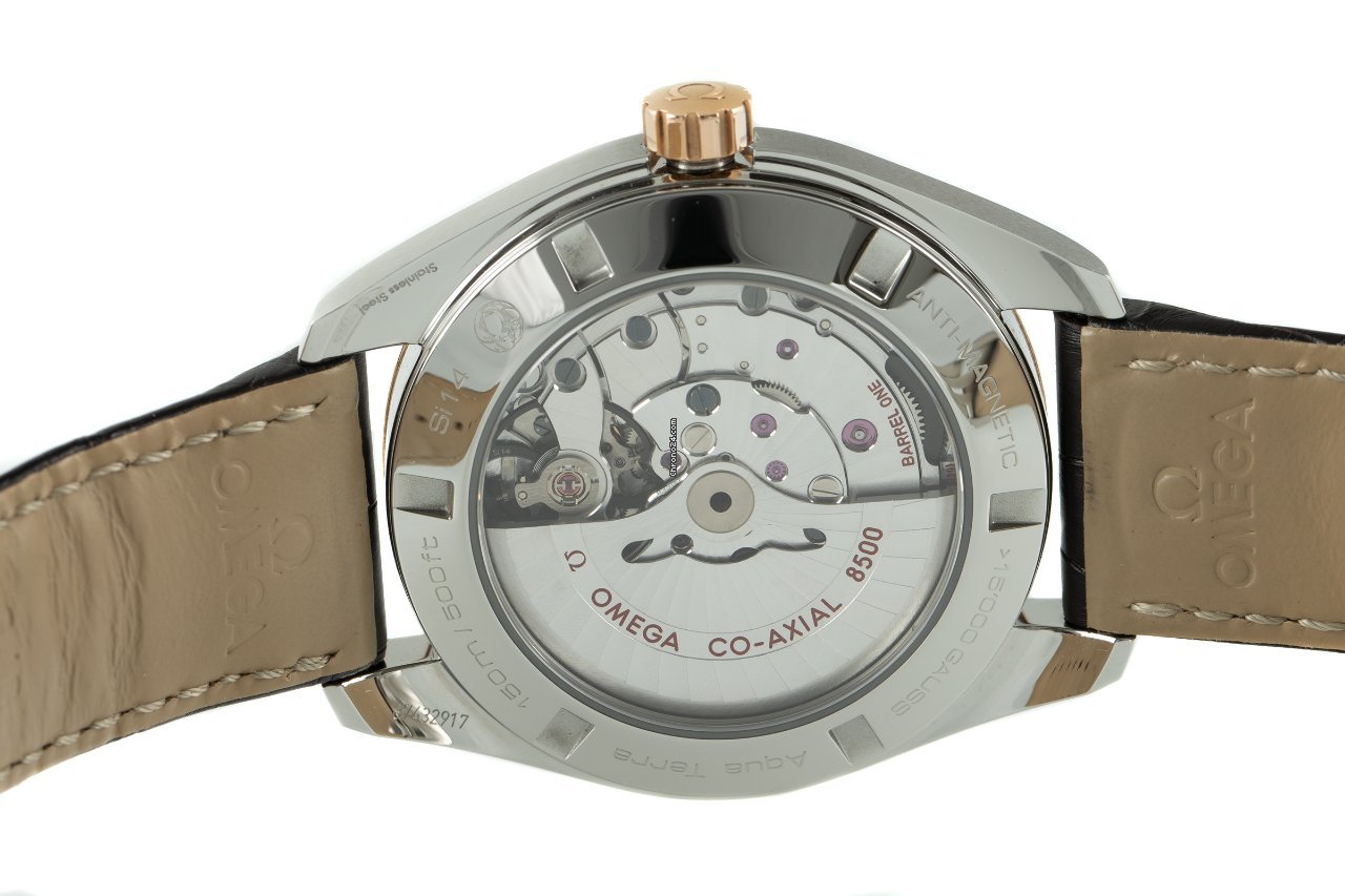 Omega Seamaster Aqua Terra Mens watch Unisex Automatic Gold Steel 231.23.42.21.06.003 5