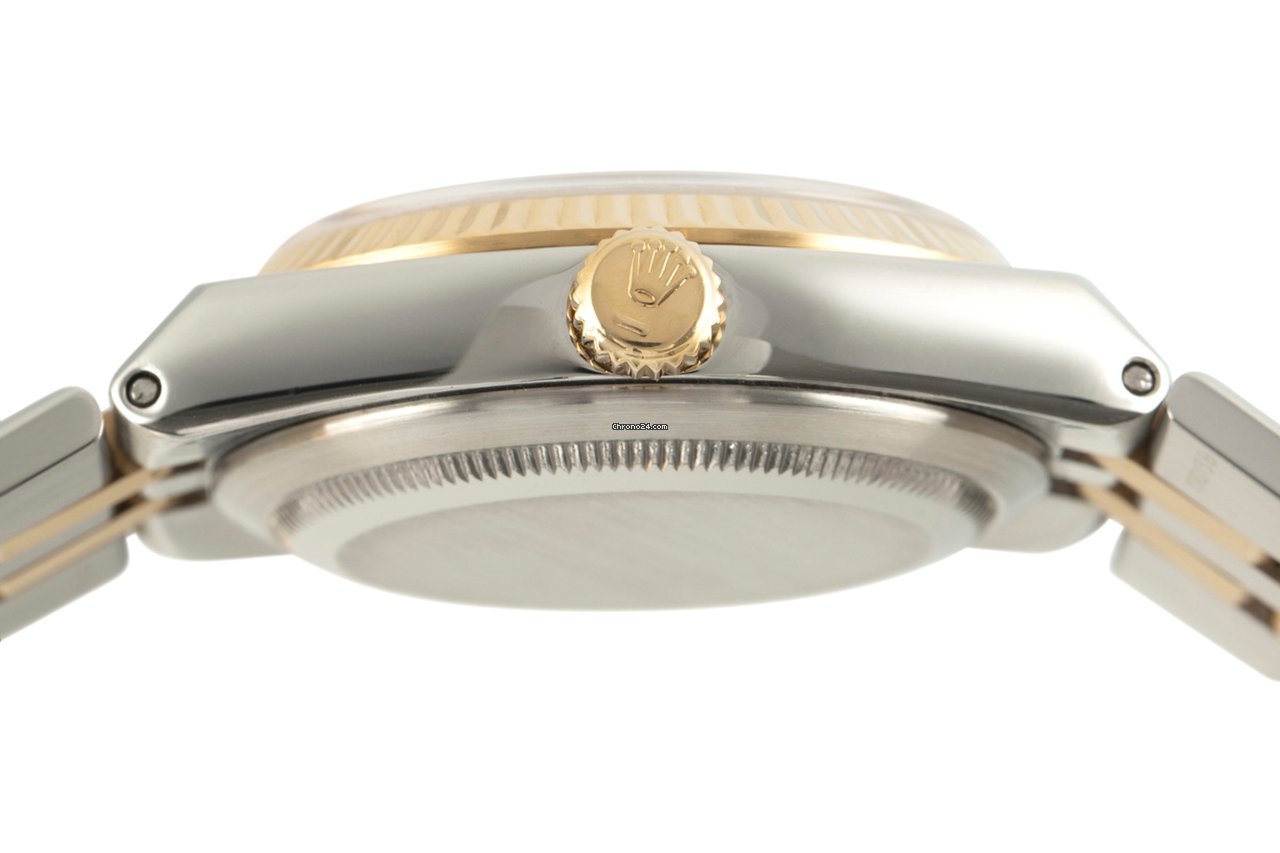 Rolex Datejust Oysterquartz Mens watch Unisex Gold Steel Quartz 17013 5