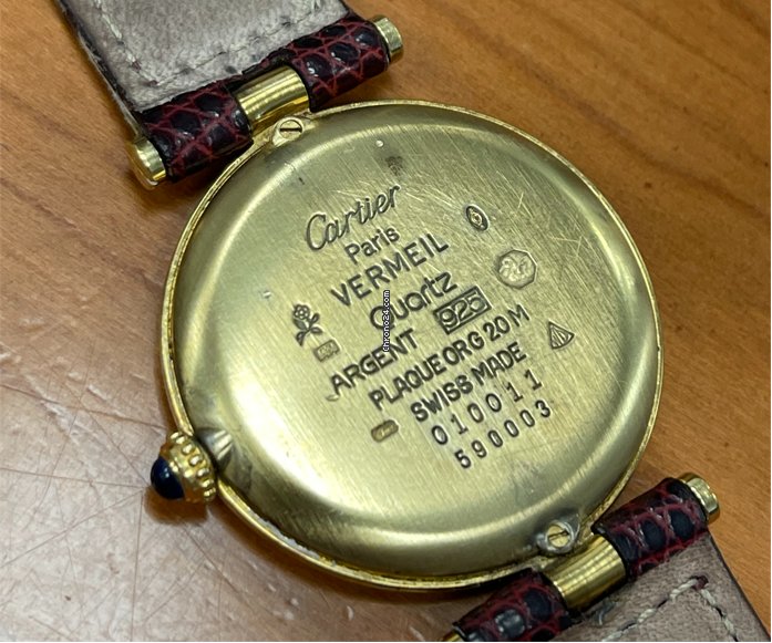 Cartier Trinity Womens watch Quartz Silver 1861 5