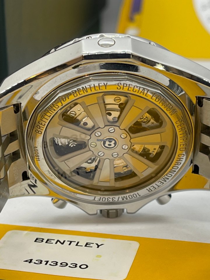 Breitling Bentley B06 Mens watch Unisex Automatic Steel AB061112 G802 5