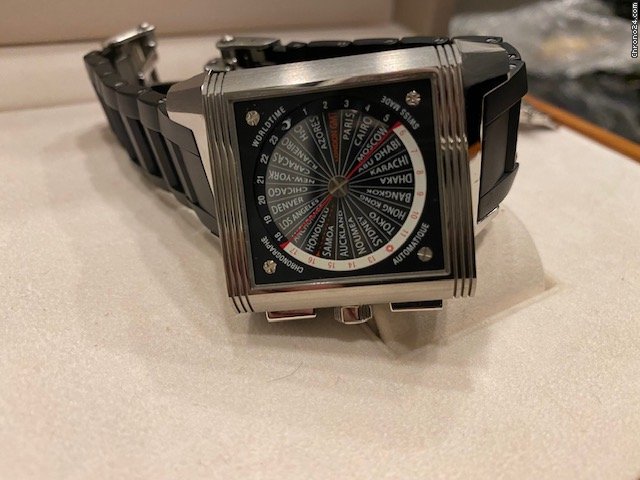 Jaeger-LeCoultre Reverso Squadra World Chronograph Mens watch Unisex Automatic Titanium Q702T670 5