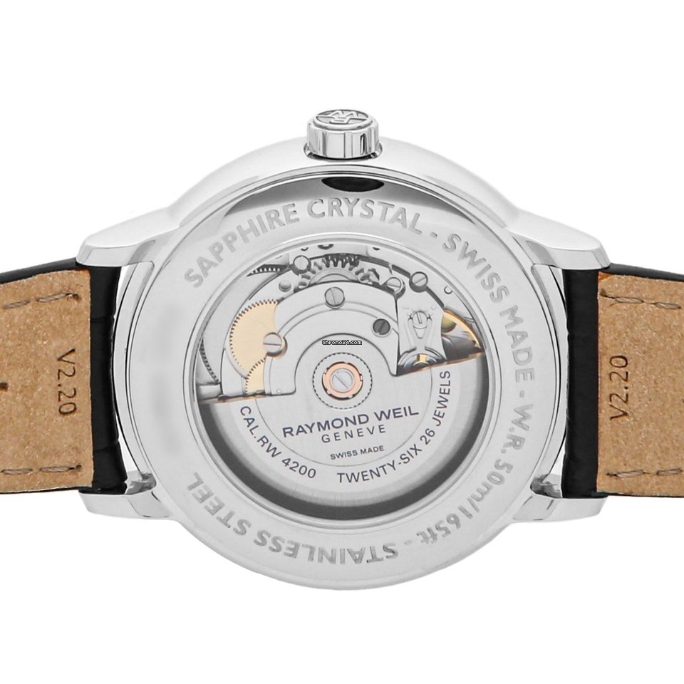 Raymond Weil Maestro Mens watch Unisex Automatic Steel 2237-STC-05658 5