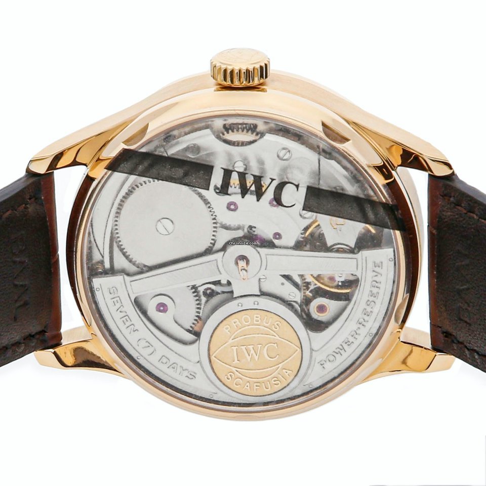 IWC Portuguese Perpetual Calendar Mens watch Unisex Automatic Rose gold IW5022-13 5