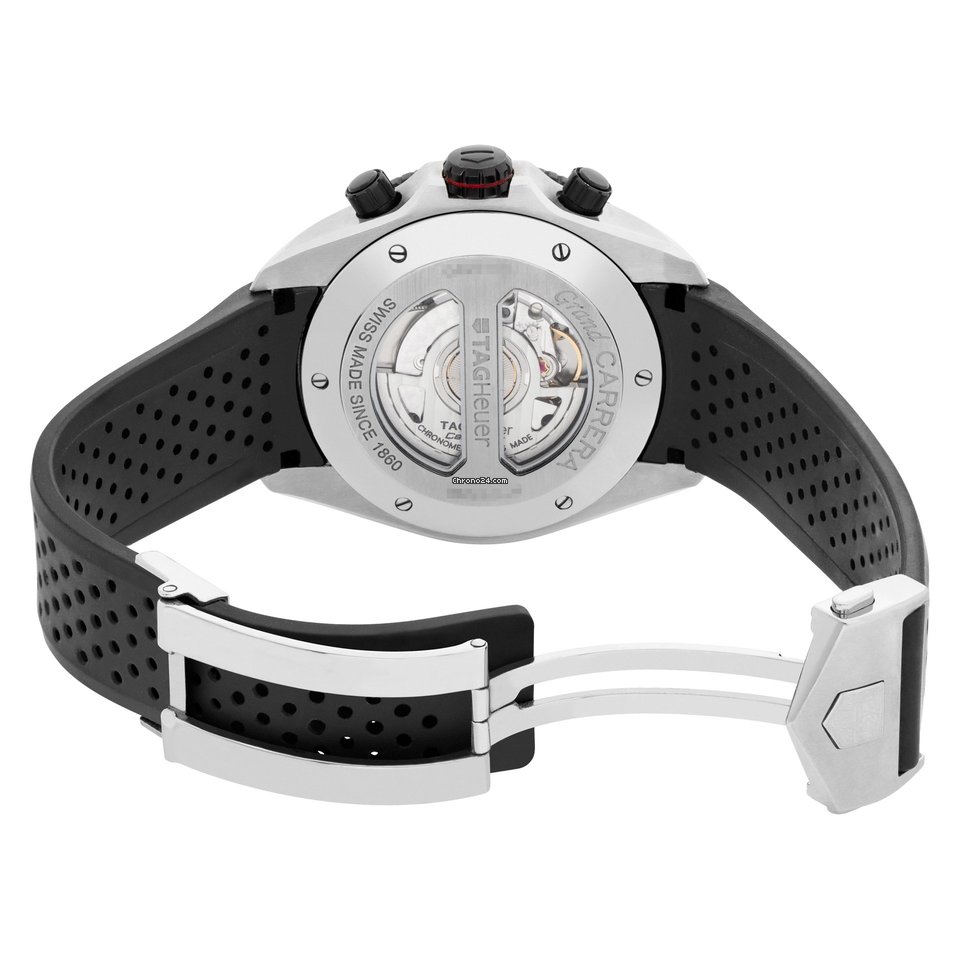 TAG Heuer Grand Carrera Mens watch Unisex Automatic Steel CAV511C.FT6016 5