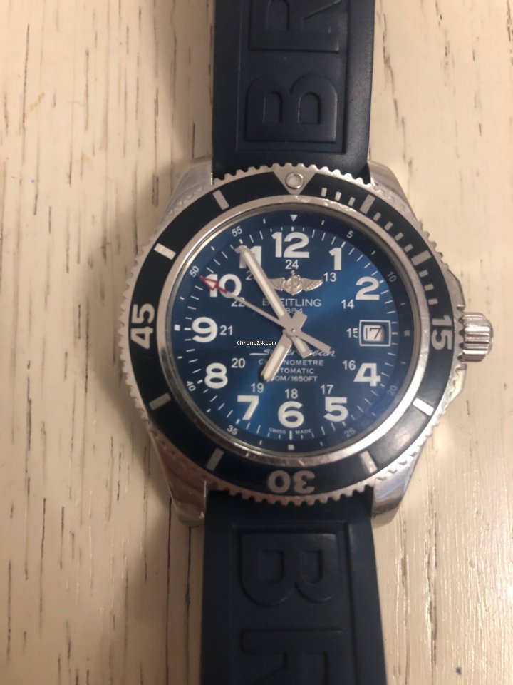 Breitling Superocean II 42 Mens watch Unisex Automatic Steel A17365D1 C915 5
