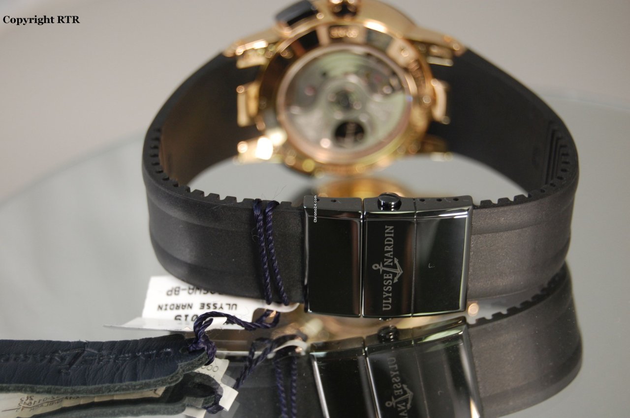 Ulysse Nardin El Toro  Black Toro Mens watch Unisex Automatic Rose gold 326-03 5