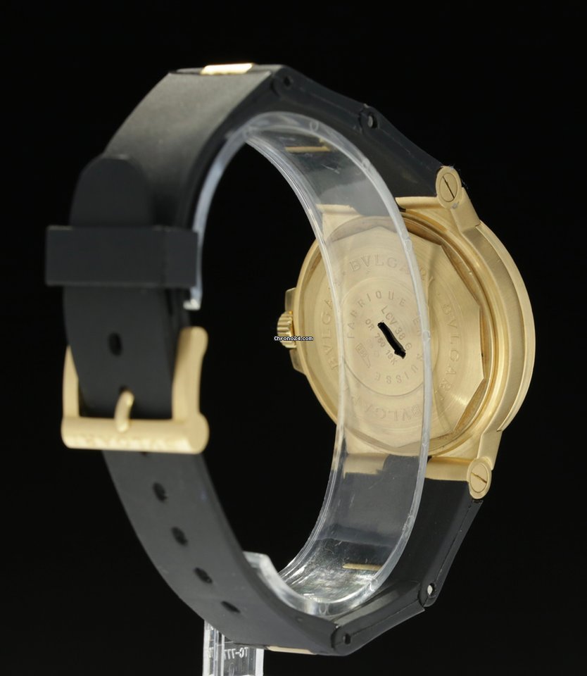 Bulgari Diagono Mens watch Unisex Automatic Yellow gold SD 38 G 5