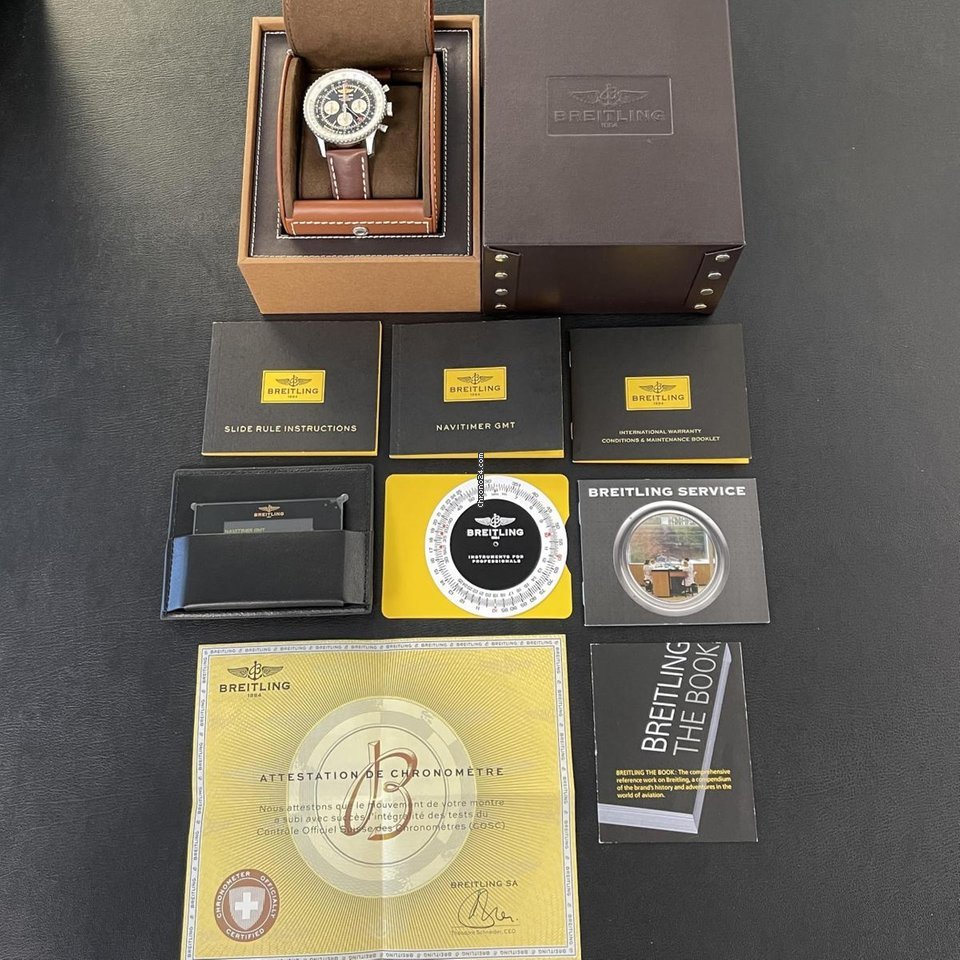 Breitling Navitimer GMT Automatic Steel AB044121 5
