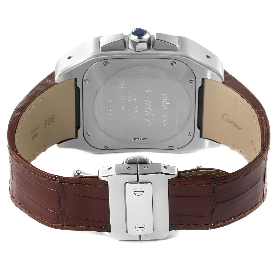 Cartier Santos 100 Mens watch Unisex Automatic W20090X8 5