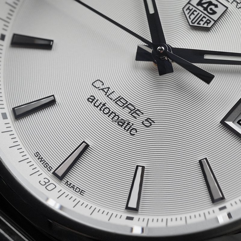 TAG Heuer Carrera Calibre 5 Mens watch Unisex Automatic Steel WAR211B 5