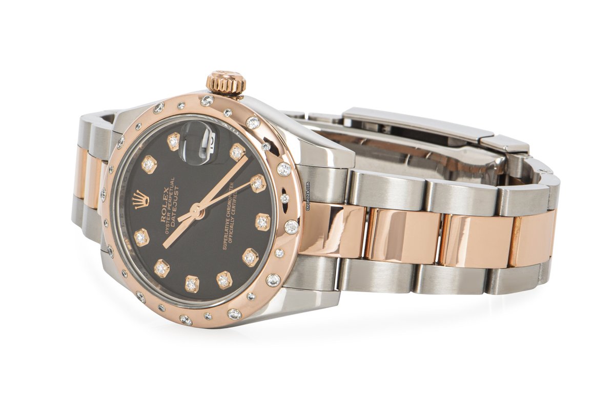 Rolex Datejust 31 Womens watch Gold Steel Automatic 178341 5