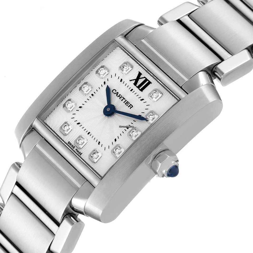 Cartier Tank Francaise Womens watch Quartz Steel WE110006 5