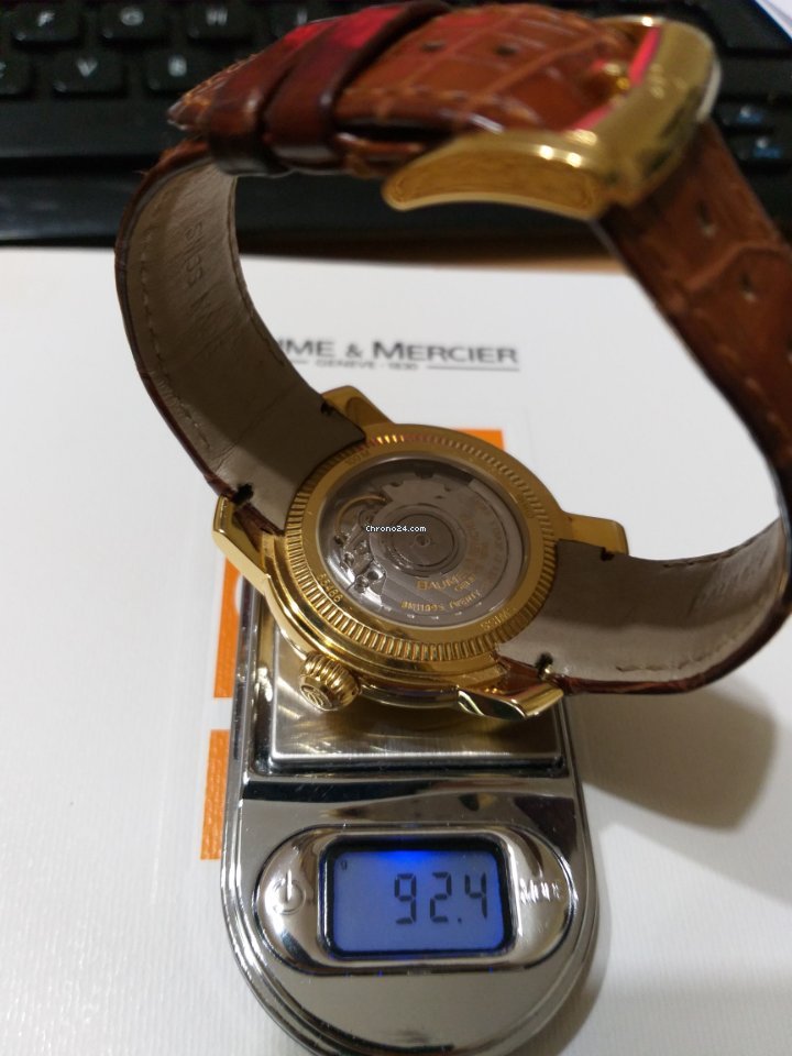 Baume & Mercier Capeland Mens watch Unisex Automatic Yellow gold 65486 - M0A08500 5