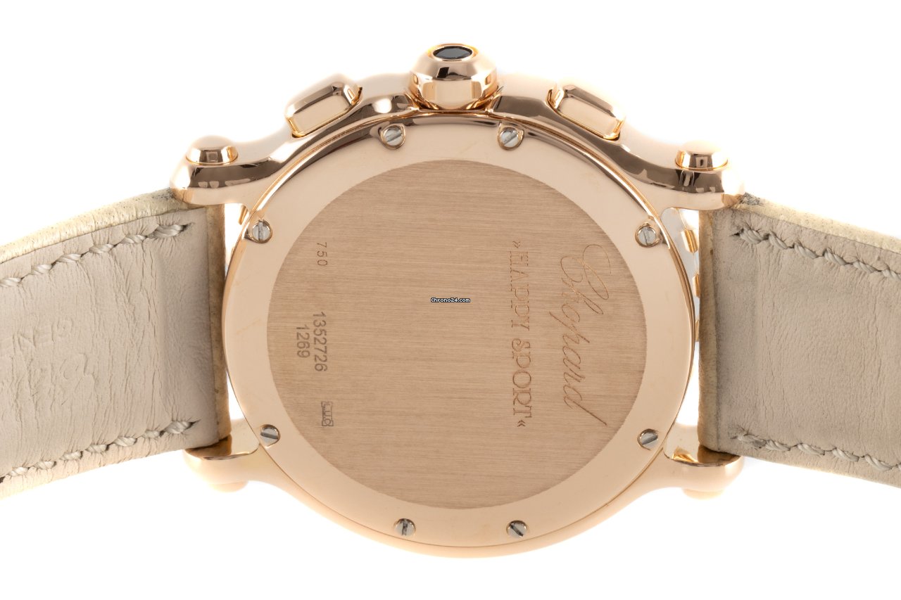 Chopard Happy Sport Womens watch Quartz Red gold 1269 5
