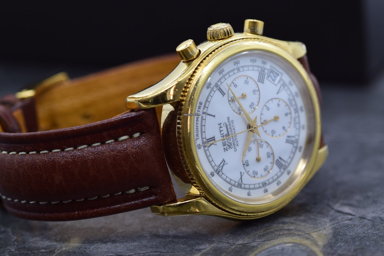 Zenith El Primero Chronograph Mens watch Unisex Automatic Steel 20-0210-400 5