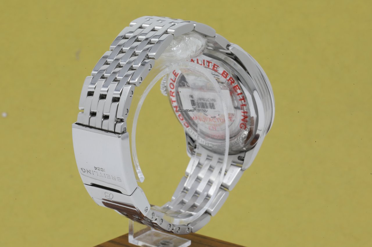 Breitling Mens watch Unisex Automatic Steel AB0118A61C1A1 5