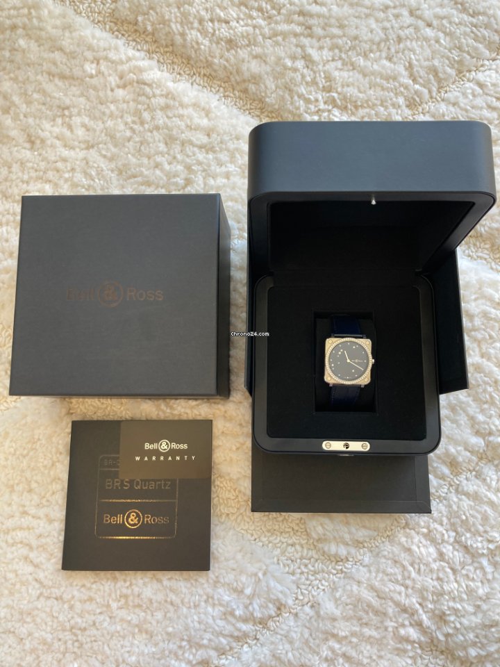 Bell & Ross BR S Womens watch Quartz Steel BRS-EA-ST-LGD SCR 5