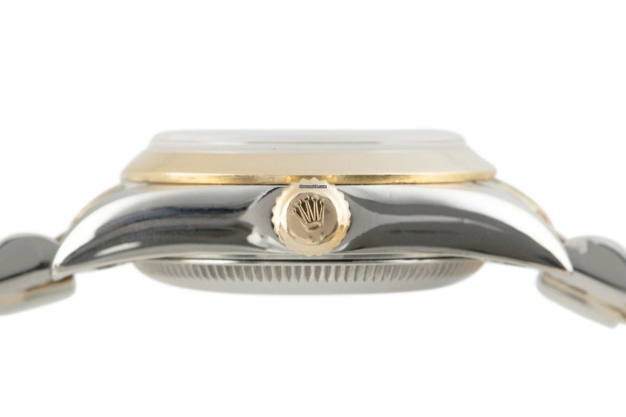 Rolex Oyster Perpetual Womens watch Gold Steel Automatic 76183 5